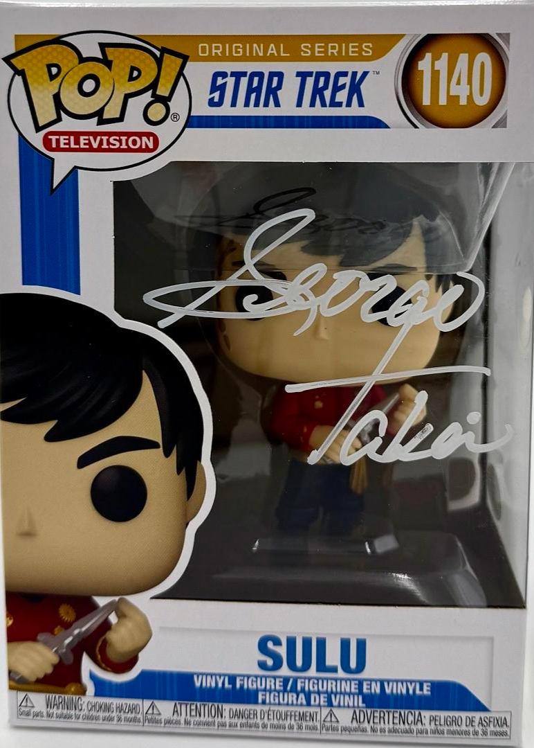 George Takei Signed Funko Pop #1140 Sulu (Star Trek) - JSA COA